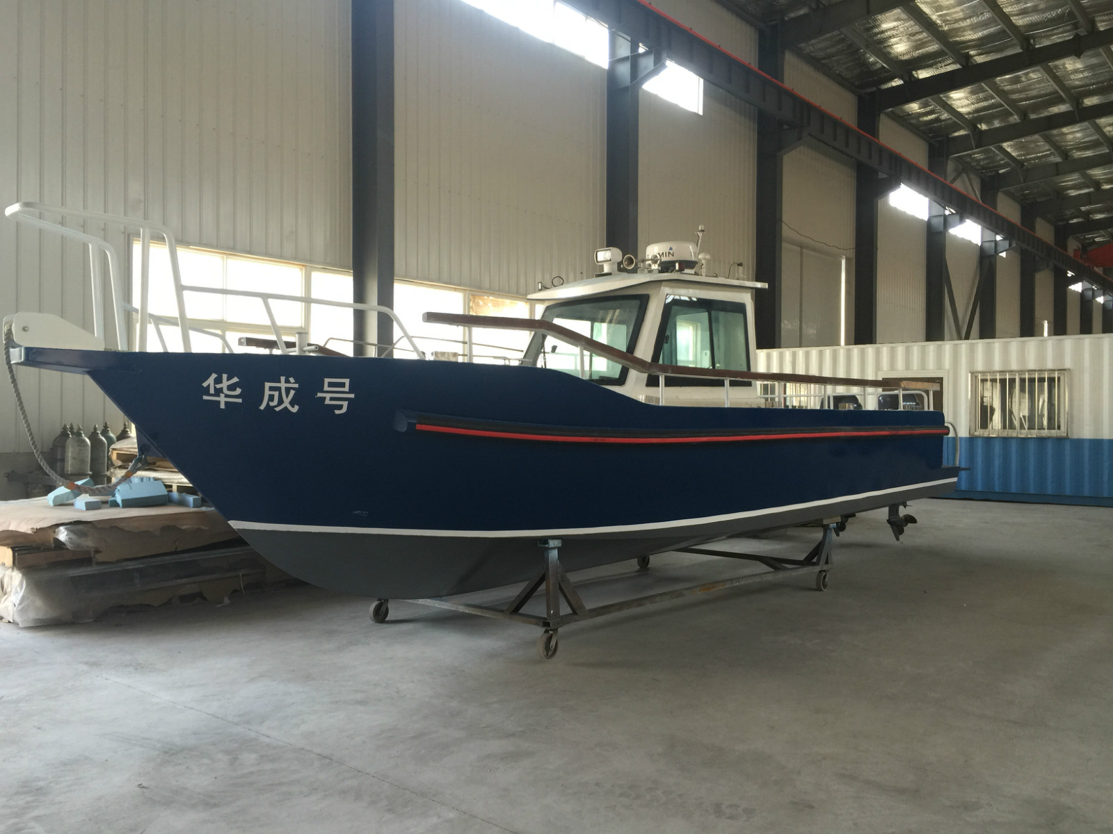 上海7.6米铝合金专业钓鱼艇